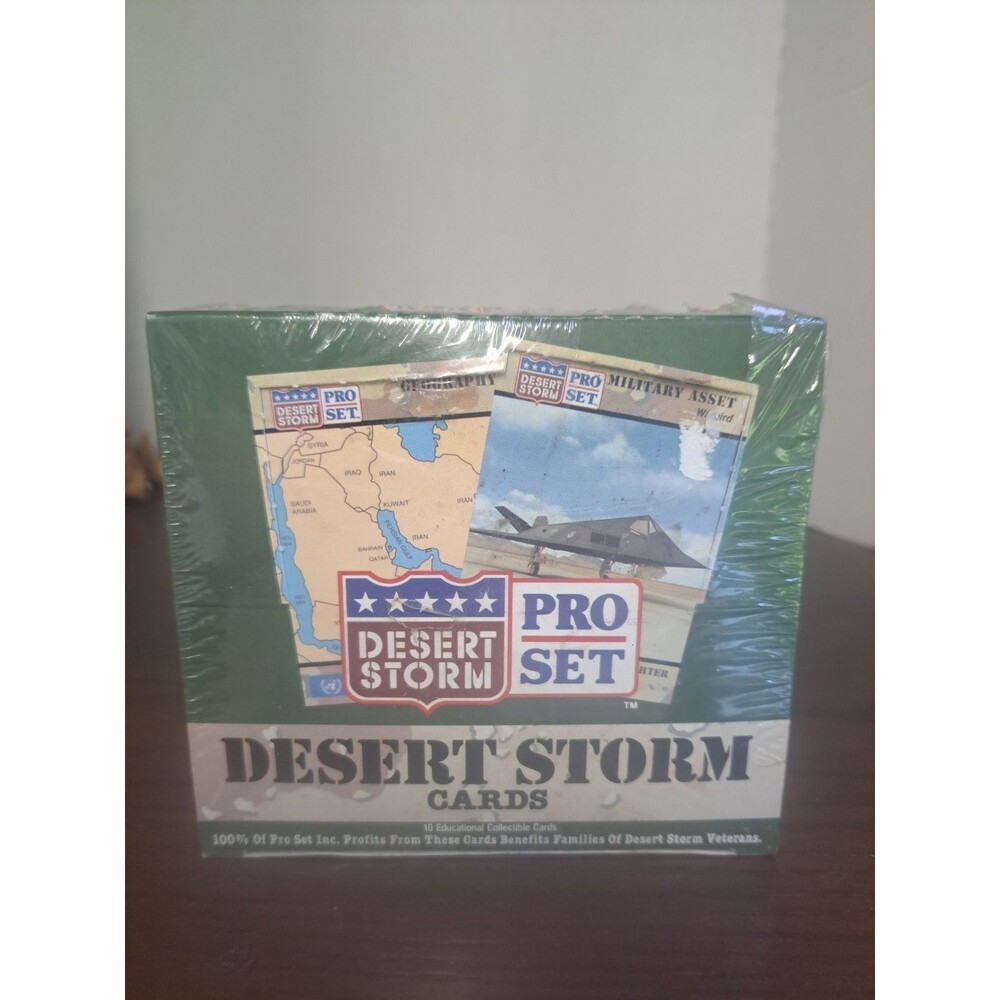 1991 Desert Storm Pro Set 36 Packs NIB